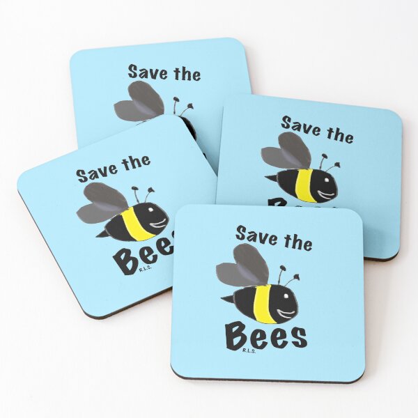 Item preview, Save The Bees  designed and sold by ArtistRebeccaLS.