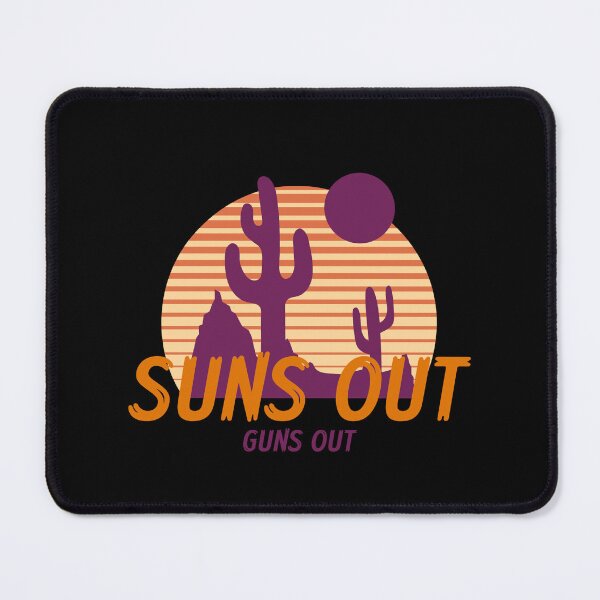 Item preview, Suns Out Guns Out Black - Funny Gym designed and sold by GymWearDepot.