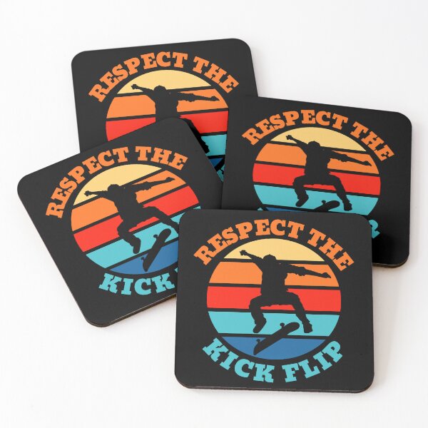 Item preview, Respect The Kick Flip designed and sold by TheCrazyBear.
