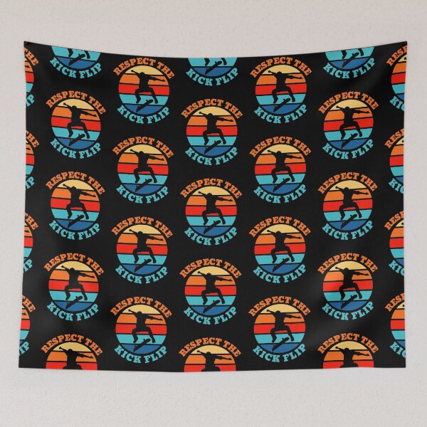 Item preview, Respect The Kick Flip designed and sold by TheCrazyBear.