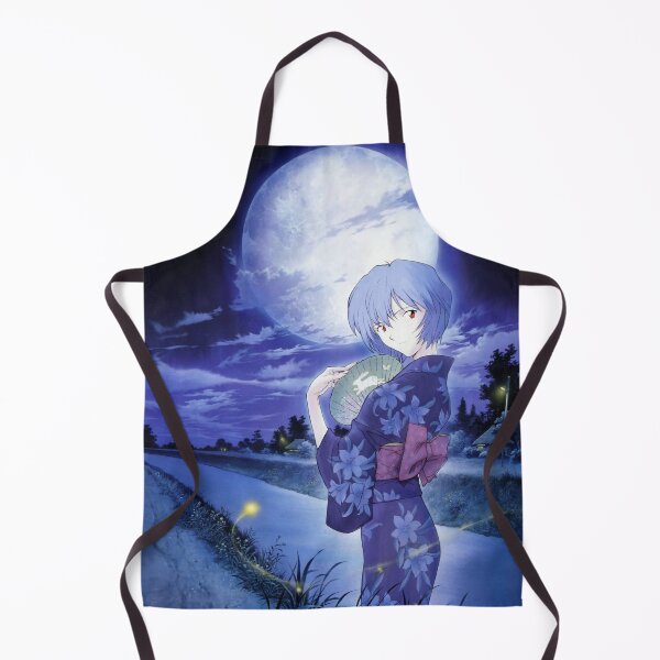 Item preview, Rei Ayanami - Kimono Moon - Neon Genesis Evangelion designed and sold by Anderson-Arte.