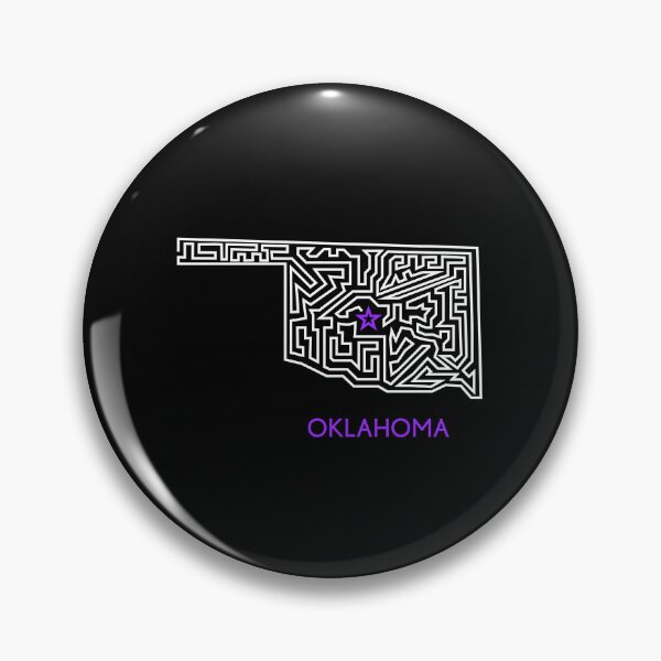 Item preview, State Lines - Oklahoma designed and sold by LikewiseDesigns.