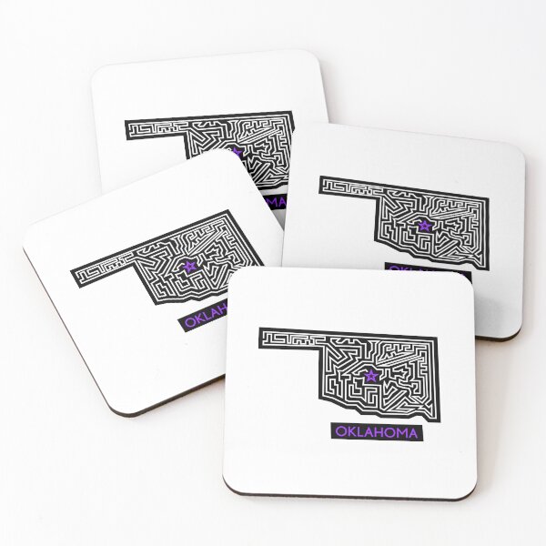 Item preview, State Lines - Oklahoma designed and sold by LikewiseDesigns.
