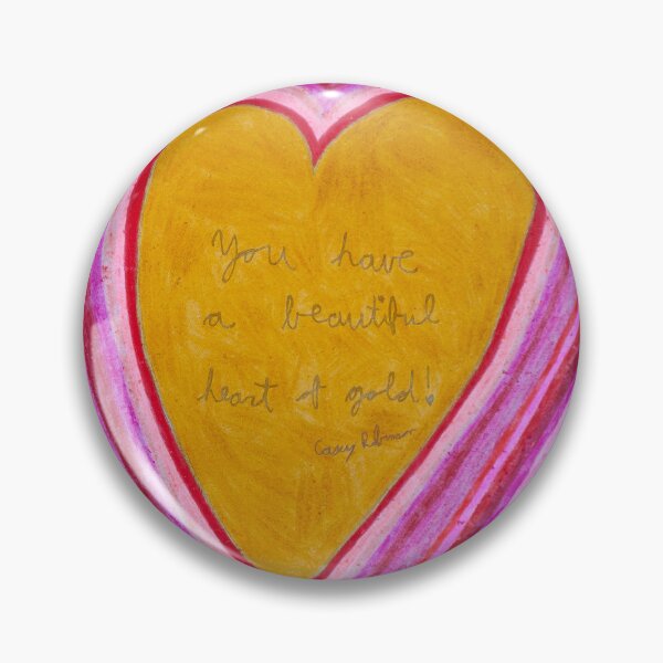 Item preview, Beautiful Heart of Gold designed and sold by Caseymakesart.