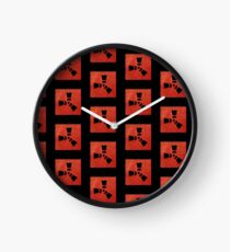 Rust logo Clock