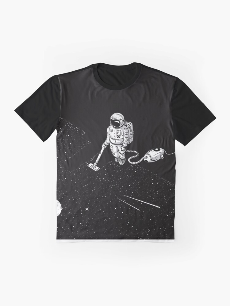Thumbnail 4 of 5, Graphic T-Shirt, Space Cleaner designed and sold by RobertRichter.