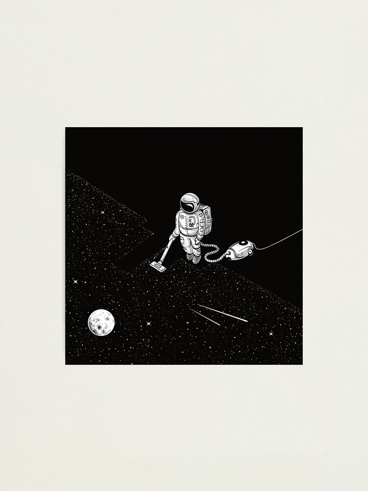 Alternate view of Space Cleaner Photographic Print