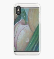 yellow tulips & skulls iPhone Case