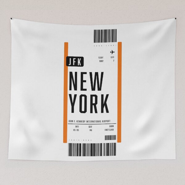 Item preview, New York Boarding Pass designed and sold by ind3finite.