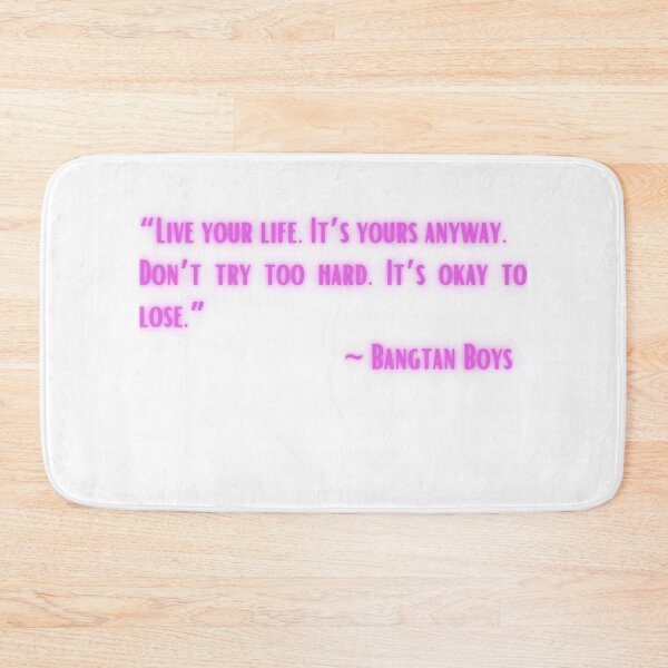 Item preview, QUOTE by bts  designed and sold by AnanyaMagotra.