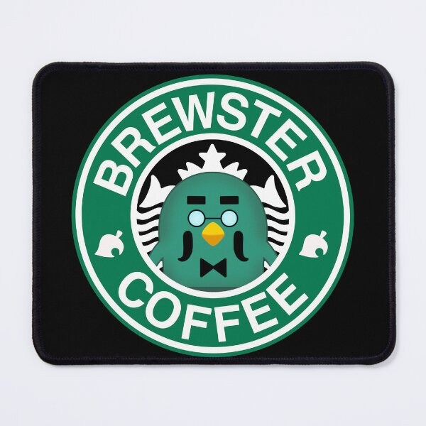 Item preview, Brewster Coffee Logo designed and sold by takenoko-3.