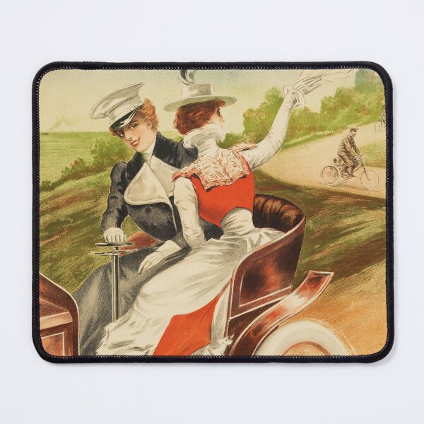 Item preview, E PARET Automobiles Motocycles & Cycles Vintage French Paris Advertising Poster designed and sold by retroposters.