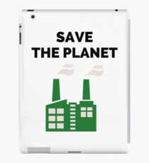 Save the Planet! iPad Case/Skin