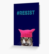 Resist (Charlie) Greeting Card