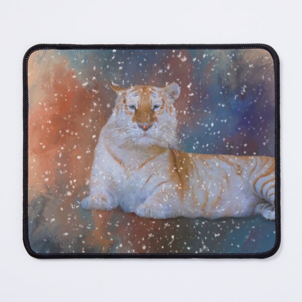 Item preview, Golden Winter Tiger Two designed and sold by Elisabeth Lucas.