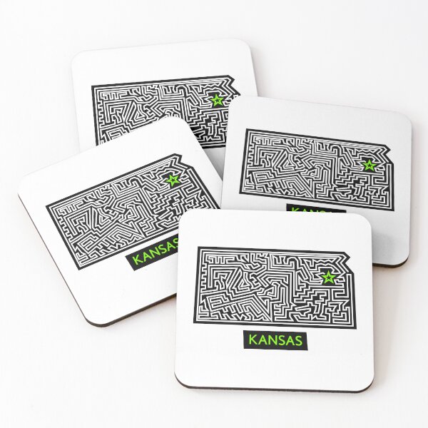 Item preview, State Lines - Kansas designed and sold by LikewiseDesigns.