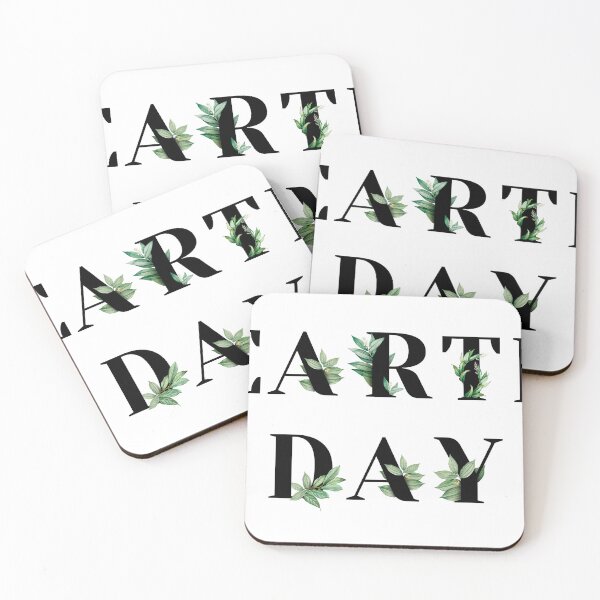 Item preview, Earth Day - Floral text designed and sold by Aleksandar92.