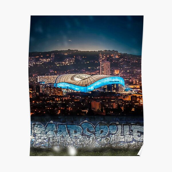 Stade Vélodrome Marseille Poster