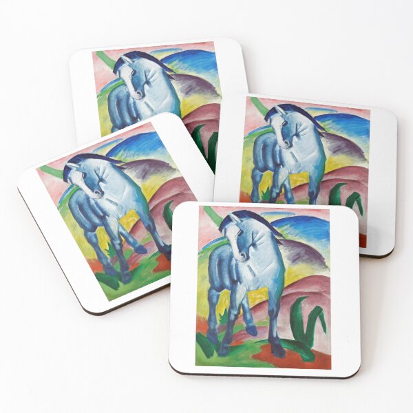 Item preview, Franz Marc's Blue Horse designed and sold by DigitalCutFile.
