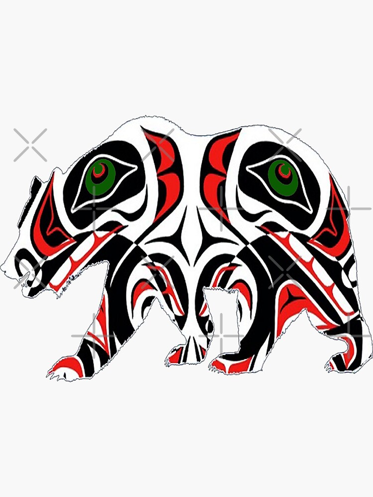 Tribal Bear | Sticker