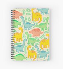 Dinosaur party Spiral Notebook