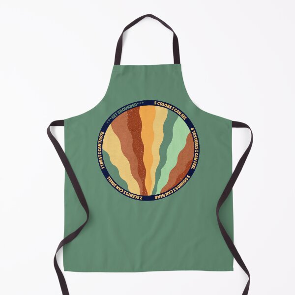 Item preview, Overwhelmed? Stop and ground. Mindfulness using the five senses, grounding technique. You are worthy and deserving of care and safety. designed and sold by Orianah.
