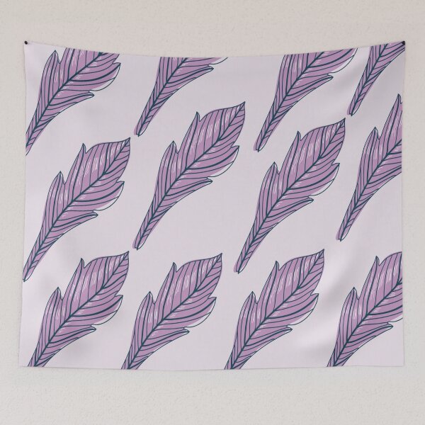 Item preview, Pink Wild Leaves Pattern designed and sold by GraphicsClub.