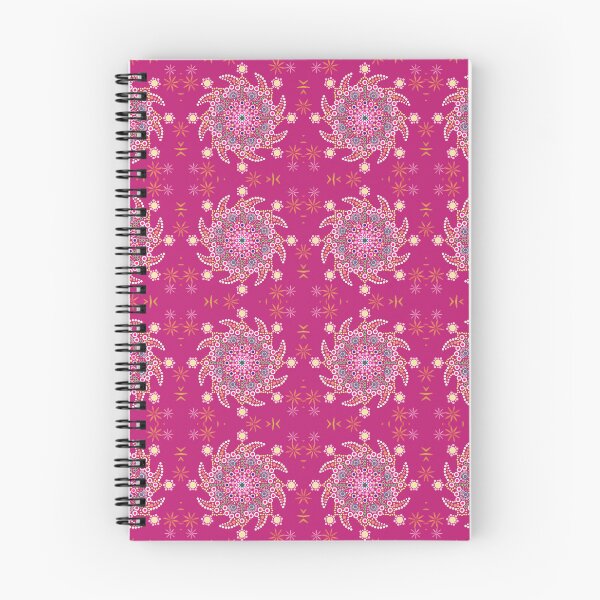 Item preview, Colorful Dot Mandala in Pink Floral Seamless Pattern designed and sold by MyMemoriesArts.