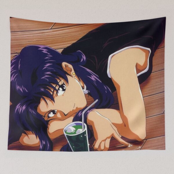 Item preview, Misato Katsuragi - Pose - Neon Genesis Evangelion designed and sold by Anderson-Arte.