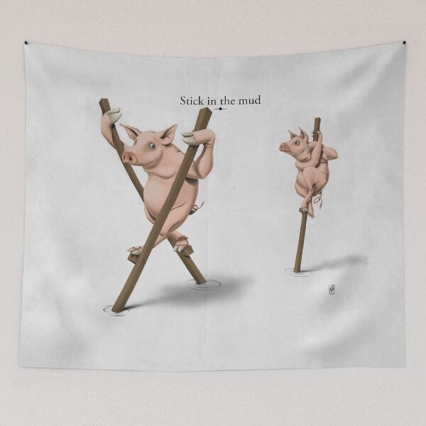 Item preview, Stick in the Mud designed and sold by rob art | illustration.