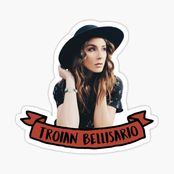 Troian Bellisario Sticker