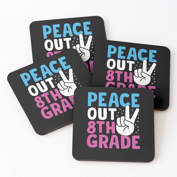 Item preview, Peace Out 8th Grade Shirt, Last Day Of School, 8th Grade Shirt, 8th Grader Shirt, End Of Elementary School Shirt, 8th Grade Graduate Shirt designed and sold by aymob.