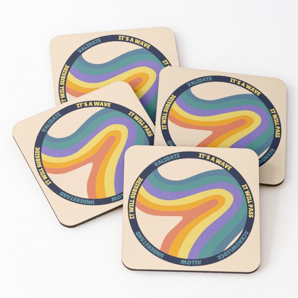Item preview, DBT Emotion Validation Prompt. Emotion waves can be overwhelming, but they do pass. You will get through this, you are worthy and deserving of care. designed and sold by Orianah.