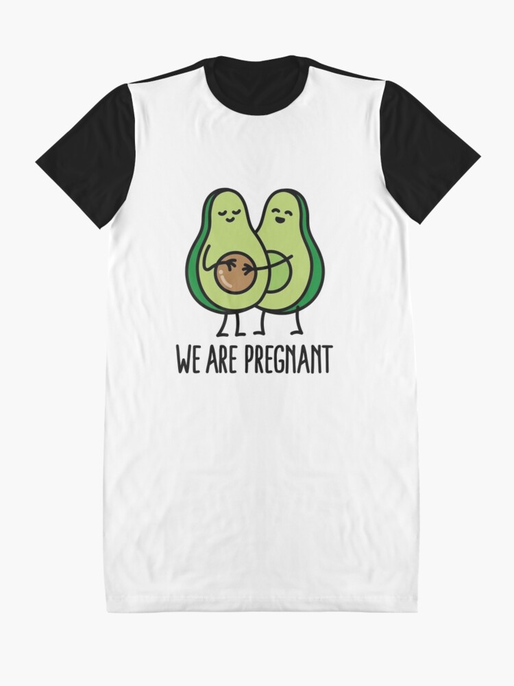 pregnant avocado shirt