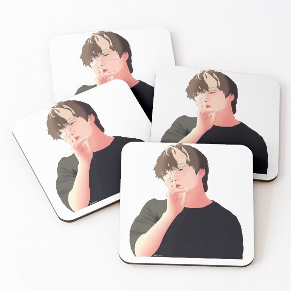 Artikelvorschau, Mens My Favorite Choi San Song Mingi Ateez Vintage Photograp entworfen und verkauft von Loveromankelly.