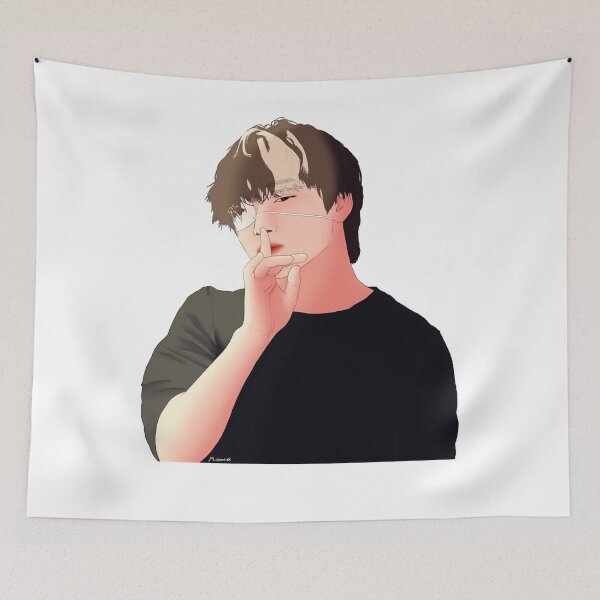 Artikelvorschau, Mens My Favorite Choi San Song Mingi Ateez Vintage Photograp entworfen und verkauft von Loveromankelly.