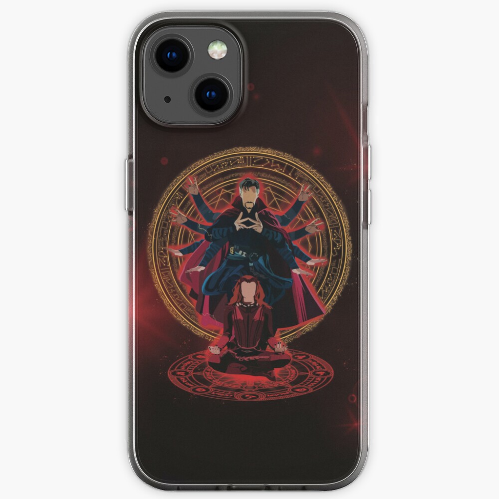 Discover Scarlett Witch, Dr.Strange -  In The Multiverse Of Madness iPhone Case