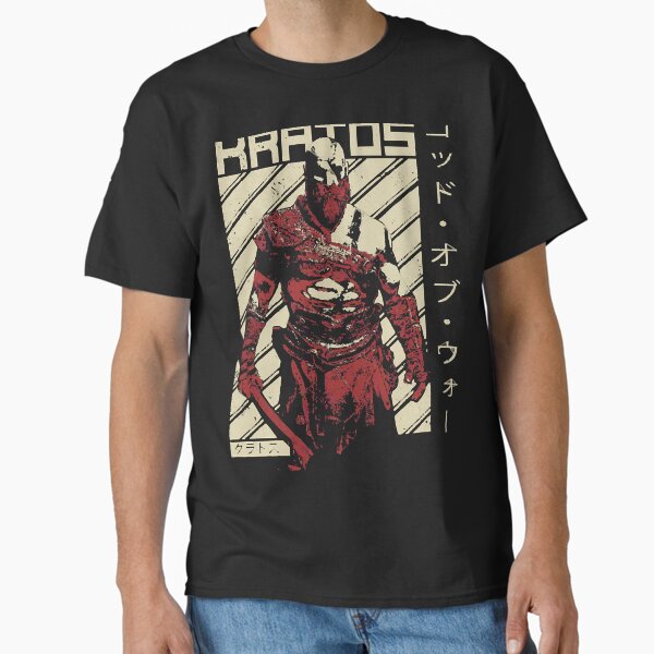 Vista previa del artículo con la obra «Kratos God of War - Camiseta de videojuegos», diseñado y vendido por MeganWise91116.