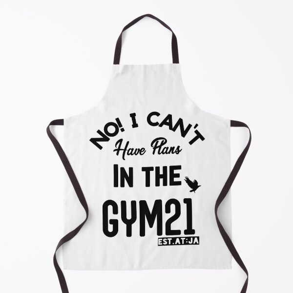 Item preview, NO I CANT I HAVE PLANS IN THE GYM designed and sold by GAADesignz.