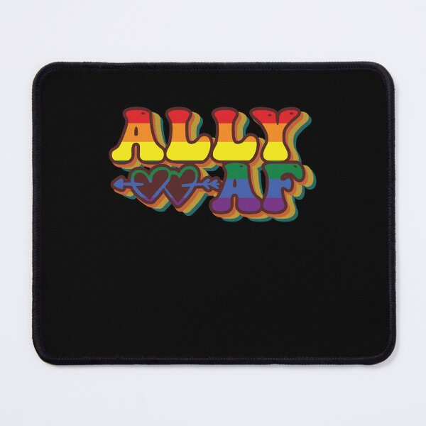 Item preview, Ally AF - Funny Gay Pride Ally Rainbow designed and sold by Optix.
