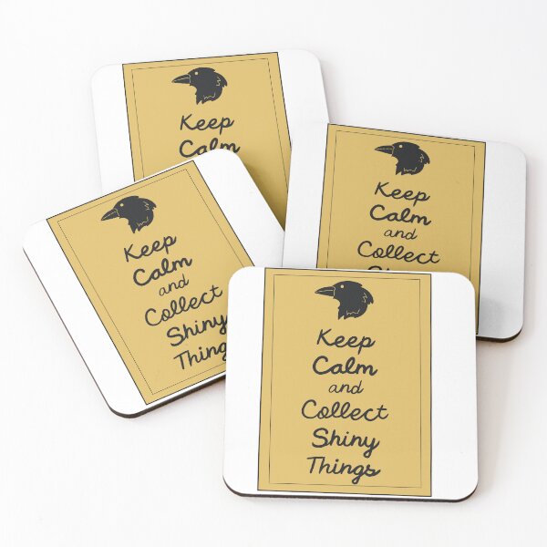 Item preview, Keep Calm and Collect Shiny Things designed and sold by TheRustyThicket.