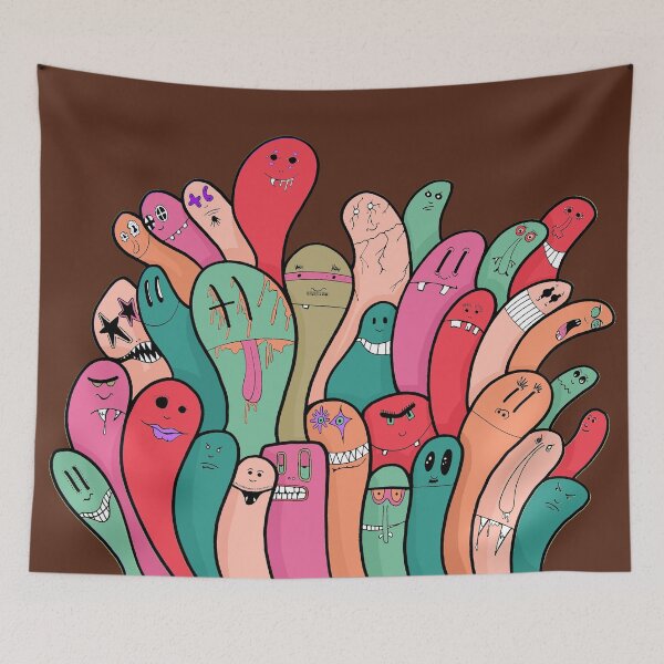 Item preview, Mooniez - Streetart Characters "5" - Funny character design illustrations. designed and sold by Boogosh.