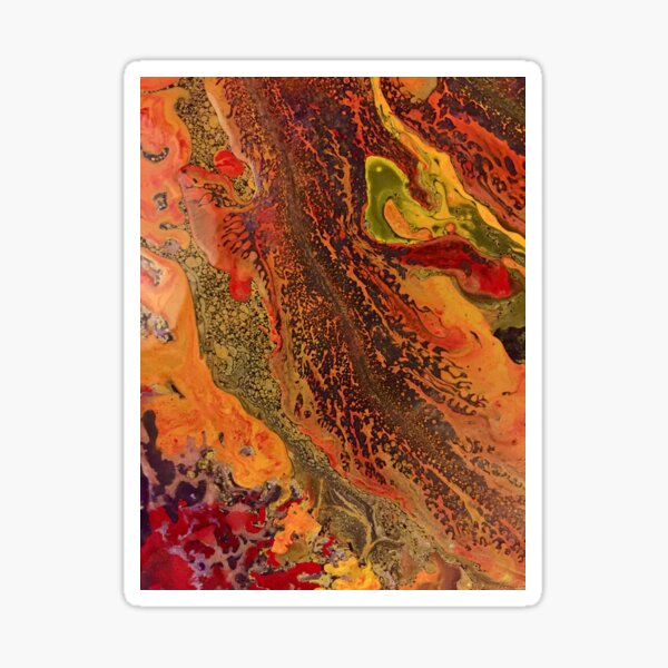 Abstract Sticker