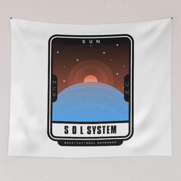 Item preview, Great Model Solar System Minimalist Blue Patch Awesome For Movie Fan designed and sold by Timcruznorma146.