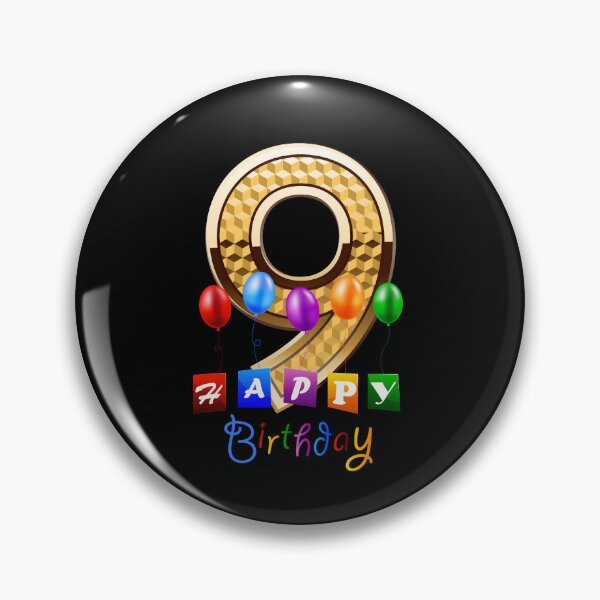 Item preview, Children’s Happy Birthday - 9 designed and sold by PawsitiveMum.