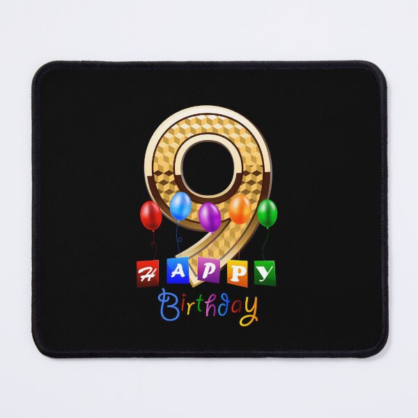 Item preview, Children’s Happy Birthday - 9 designed and sold by PawsitiveMum.
