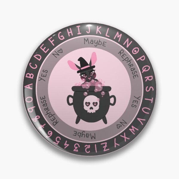 Item preview, Cauldron Bunny Pendulum Board designed and sold by bvnnyco.