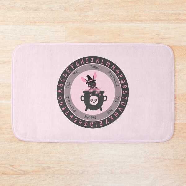Cauldron Bunny Pendulum Board Bath Mat
