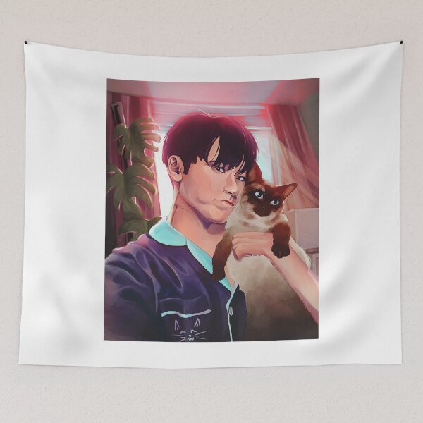 Item preview, My Favorite People I Meow Choi San Ateez Music Retro designed and sold by Loveromankelly.