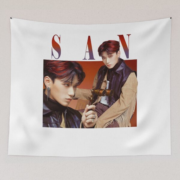 Item preview, My Favorite People Illusion San Ateez Premium Vintage Photograp designed and sold by Loveromankelly.